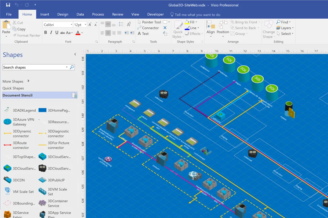 Cloudokit integration with Microsoft Visio